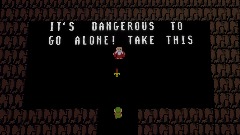 zelda 2D link the old man