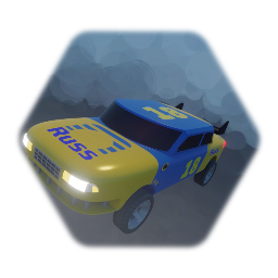 Daytona USA Styled Car of Tomorrow Russ Wheeler