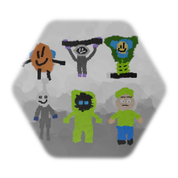 Crappily drawnt version of my characters