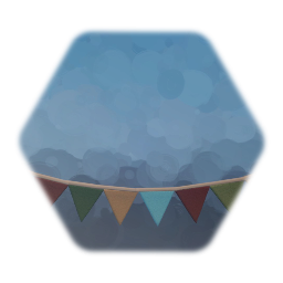 Remix of Bunting Flags - Curved