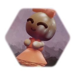 Cute Smol Puppet With Dress