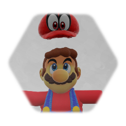 Mario with cappy