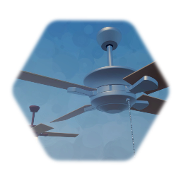 Modern Ceiling Fan with/without Light Kit and Different Finish