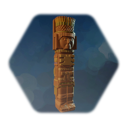 Aztec - Toltec Warrior Column