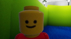 a man has fallen into a river in lego city