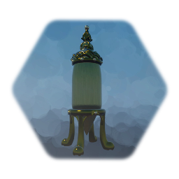 Ornate Golden Urn