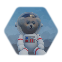 Astronaut Space bear stuffed toy