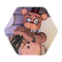Fred e. GrizzBear Model | FNaF OC
