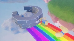 Slap battles area (plate counter and sapple iland)