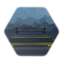 Sci Fi Platform With Railing