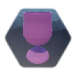 Flashing Collectable Glass Cup