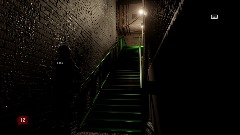 Basketball gate to Stair hallways