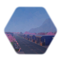 Business section of Japanese Village