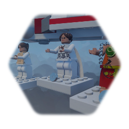 LEGO  STAR WARS MINI  PRINCESS LEIA  SLAVEGIRL LEIA TANTIVE IV