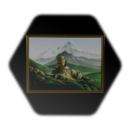 "Der Watzmann" (1824-25) by Caspar David Friedrich