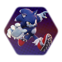 Sonic The Werehog Stylized