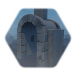 Medieval arch  type 3 (2 scuplts)