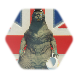 Bri'ish Godzilla