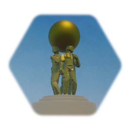 Statue The World Is Yours