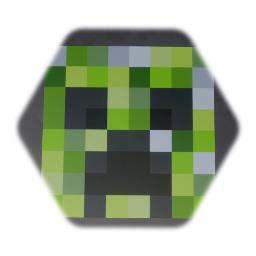 2D Creeper Head