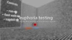 <clue> euphoria testing </clue>· <clue> euphoria ragdoll