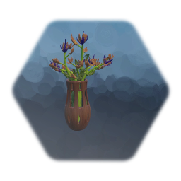 Oriental Flower Vase