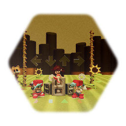 FNF VS. Sonic.EXE Too Slow background but its an eleme