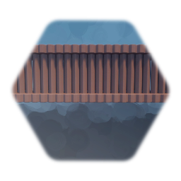 Hallway with pillars