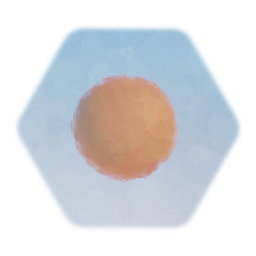 Fuzzy orange ball