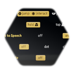 Accessibility Settings Menu