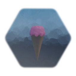 Ice Cream Cone - Strawberry