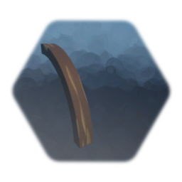 Wooden Beam curved 2
