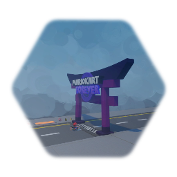 MARIO KART FOREVER Track Template (Element)