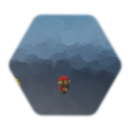 Mario 3d 8 bits pixel
