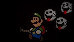 Luigis Mansion's Staff Credits with Mario World Soundfont