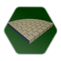 Rounded Stone Floor Corner