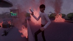 Agent J. vs Zombies.. from Outer Space! Stage 1