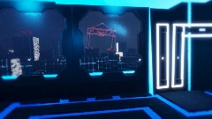 Tron Legacy: The Grid VR  - Room Test