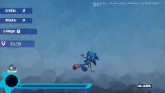 Sonic on water