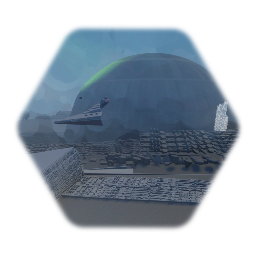 STAR WARS super duper star destroyer with a death st mkk110