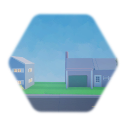 2 houses and one treehouse