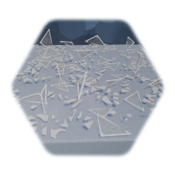 Spike Shards Ice Floor Hazzard Obstacle