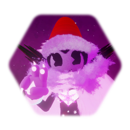 <clue> Benky ( new Christmas outfit)