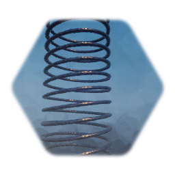 Thin spring - animated