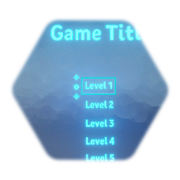 Basic Multi Level/Stage/Area/Scene Menu/Title Screen Template