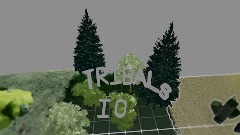 Tribals.Io survival vr beta (rocky mountains, green forest.)