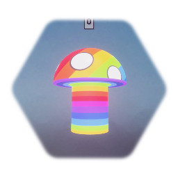Rainbow Mushroom Pickup