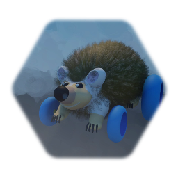 Hedgehog Hotrod (Kart)