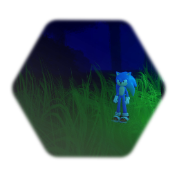 Sonic Movie Forest test zone