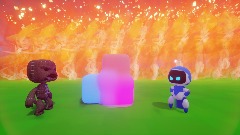 Sackboy VS Astro Bot